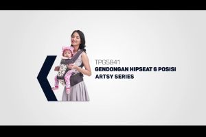 Snobby Gendongan Bayi Hipseat 6 Posisi Artsy Series Saku Print TPG5841