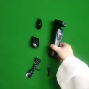 【รับประกัน 5 ป】เครื่องโกนหนวด 3in1 ใบมีดเยอรมันนำเข้า IPX-7 ซักได้ทั้งตัว ใช้งานได้นาน ทรงพลัง โกนได้ไร้ร่องรอย ที่โกนหวดไฟฟ้า ที่โกนหนวดไฟฟา  ที่โกนหนวดสามหัว มีดโกนหนวดไฟฟ้า เครื่องโกนหนวดไฟฟ้า