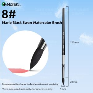Marie’s | Art Supplies Set for Students 8-Piece Watercolor Brush Set