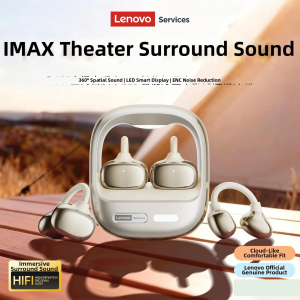 Lenovo | Clip-on Open-ear Bluetooth Headphones
