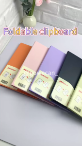 Foldable Clipboard Long to A5 Foldable Folder Portable Pocket Size Paper Organizer Foam Waterproof Writing Pad