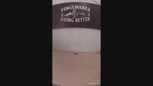 Topi SANGALAKI Pengembara Trucker Hat Black