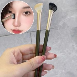 1pcs Half Sector Nose Shadow Brush Oblique Head Contour Brush Soft Fiber Portable Multifunction Makeup Brushes
