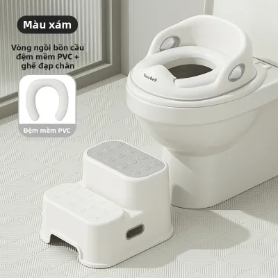 BEIMADUOJI | Bệ ngồi toilet có nệm cho trẻ em cỡ lớn