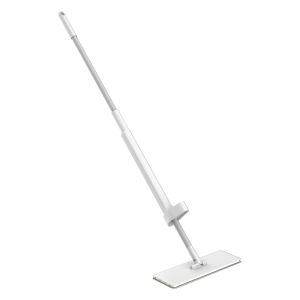 Blue Little Fish Aluminum Rod Rustproof Home Use Handfree Wash Flat Mop Wet Dry Double Use Cloth Scrubbing Lazy Person Mopping