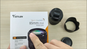 Ống kính Vistilen 85mm F1.8 Auto Focus lấy nét tự động cho Canon R/RF