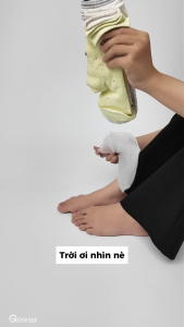 Set 5 đôi vớ nữ cổ cao GOMTAT họa tiết cute tất nữ cotton cao cấp mềm mại êm chân – JIN-2512-CB5