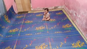 Tikar Plastik Jumbo Singa laut 4 X 3 meter Tikar lesehan Tikar lipat tiga kuat tebal dan tahan lama