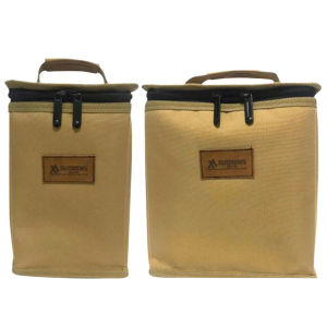 Grill Storage Organizer Multipurpose Propane Stove Storage Box Wear Resistant Large Capacity Outdoor Utensils Storage