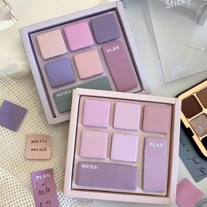 FH-A117 Sticky Note Bentuk Eyeshadow Mini / Sticky Notes Macaron Pallate Edition / Memo Tempel Mini
