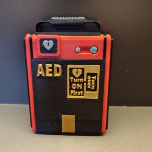 Đồ Chơi Mô Hình AED Tự Động Ngoài Trời Động Tác Tam Giác Cos Màu Đỏ Lớn Trang Sức Phụ Kiện Cho Game Delta Action