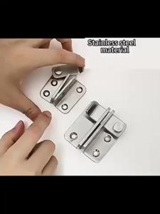 1pc Flip Latch Gate Latches Slide Bolt Latch Safety Door Lock Catch For Barn Cabinet Pet Cage Garden Bathroom Garage Window Slid