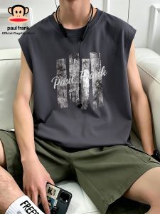 Paul Frank | Cotton Sleeveless T-shirt for Summer Styling