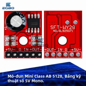 Mô-đun Khuếch Đại Công Suất Âm Thanh Mini Class AB 5V Mono 5W Bảng Kỹ Thuật Số VS8871 SFT-MY28 Cho Loa - Gói 1 ~ 3 Chiếc