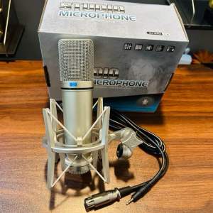 Micro U87 Loại 1 Authenticity Mic Thu Âm Livestream 2025 nguồn 5V 48V bắt âm nhạy sử dụng được soundcard k300 X5 X9 Y12 F4k10icon upodmixer F4F7