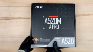 Funhouse | MSI AMD A520M-A PRO Motherboard (Socket AM4 Supported)