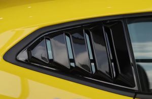 Quarter Window Louver Trim Cover for Chevrolet Camaro 2017-2023 2024 Rear Window Spoiler Panel Car Styling Exterior Accessosries