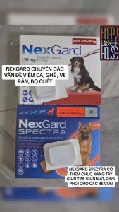 Viên NexGard Loại Bỏ Ve Ghẻ Bọ Chét Cho Chó 25 – 50kg  10 - 25 kg - nexgard (giá 1 viên tách lẻ)