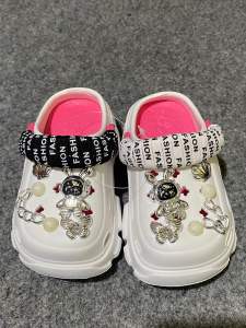 Sendal Wedges Baim Tali Belakang Fashion Anak Perempuan Bear Lucu Sendal Anak Cewe Kekinian