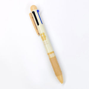 Cute Bear Limited Edition Qlia Automatic Pencil 4 Module Multifunctional Ballpoint Pen Red Black Blue Plastic Body Japanese Style