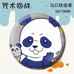 58mm Anime Jujutsu Kaisen Itadori Yuji Fushiguro Megumi Kugisaki Nobara Cosplay COSTUME Badge Pin SPTE Tinplate Brooch﻿ Prop
