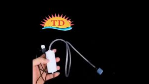 Máy sủi Oxy mini chạy bằng nguồn USB SỬ DỤNG TỐT KHI ĐI CÂU CÁ oxy hóa trong bể nước cung cấp  oxy cho hải sảnv.v.