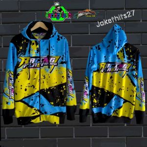 Jaket Racing FlashJaket Rolling Speed Pria-Wanita