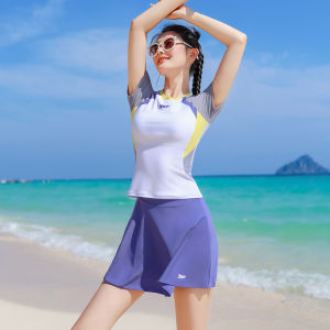 XTEP | Slimming Belly Covering Two-piece Swimsuit for Women