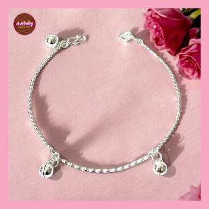 🌈AAbaby Galleries AA454 Original Baby 925 Silver Anklet Bracelet Smile 微笑 Rantai Kaki/Tangan/Gelang Bayi