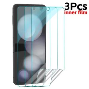 3Pcs Hydrogel Film For Samsung Galaxy Z Flip Flip3 Flip4 Flip5 Flip6 Flip7 FE  5G For W23 W24 W25 Flip Screen Protector
