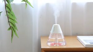 260ML Volcanic Humidifier Aroma Diffuser EssentialPortable Air Humidifier Ultrasonic USB Home For Car Cool Mist Sprayer