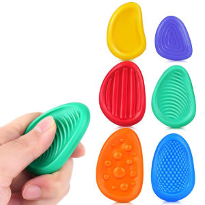 Silicone Sensory Strip Fidget Toys Kids Autism Decompression Calming Fidgeting Toy Adults Stress Desk Anxiety Relief Sensory Toy