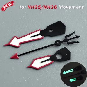 3 Phụ Kiện Sửa Đổi Kim Đồng Hồ Phát Sáng Màu Xanh Lá Cây Sang Trọng Dành Cho Bộ Máy NH35 NH36 - Phụ Kiện Làm Đồng Hồ