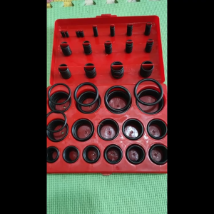 419pcs O-ring Assortment Set Seal Gasket Universal Rubber O Ring Kit R01-R32