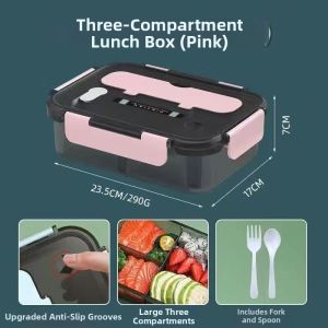 Microwaveable Large Capacity Portable Insulated Lunch Box