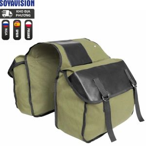 Đa Năng Vải Saddlebag Cho Xe Đạp & Xe Máy Ghế Sau Túi Hành Lý Oxford Chất Lượng Cao Cho Harley Sportster XL883 1200 Honda KAWASAKI