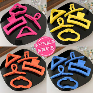 ฤดูใบไม้ร่วง Pure Love Multicolor Hair Claw สไตล์ใหม่ญี่ปุ่นและเกาหลีใต้แรงบันดาลใจสูงความงามมูลค่าอุปกรณ์เสริมผมสําหรับผู้หญิง