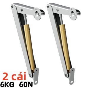 2 Chiếc Khí Chịu Lực Thanh Chống 60N-200N Đóng Êm Nắp Hỗ Trợ Bản Lề Cho Cửa Tủ Đồ Nội Thất Tự Động Hạ Chậm Khí Nén Nâng
