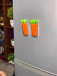 5PCS Klip Pengedap Makanan Food Sealing Clip Lobak Merah Klip Carrot Clips Simpanan Makanan Ringan胡萝卜红萝卜零食封口食物架