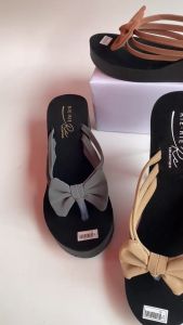 sandal wedges wanita dewasa jepit bantal kaki terbaru