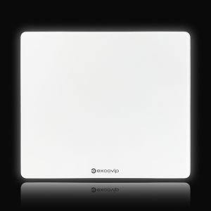 excovip mouse pad White Glass non-slip simple comfort desktop Laptop Learning Office Games Dorm Gifts esports Upscale fashion