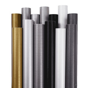 KEERMAN | Stainless Steel Look Self-adhesive Decal Film