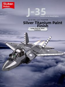 Sluban | Fighter Jet Model Building Blocks Toy