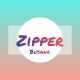 zipper busana