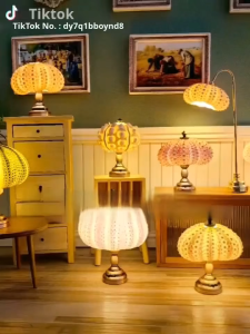 DIY Retro Sea Urchin Night Light Mini Natural Sea Urchin Shell Decorative Ornaments for Kids Bedroom Decor Lamp