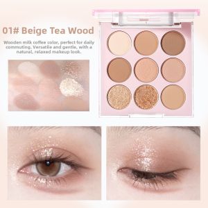 XIXI | Diversified Colors Eyeshadow Palette Everyday Versatile Youthful Appearance Matte and Shimmer Low Saturation