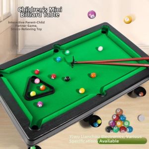 Educational Interactive Mini Billiard Table for Home Use