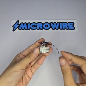 MW High Quality RF-300FA-12350 DC 5.9V Spindle Motor | Silver & Black for DVD/CD Players