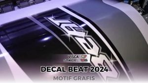 Stiker Motor Beat Deluxe 2024 Full Body Stiker Beat Street 2024 New Keren Decal Beat 2024 Full Body Grafis