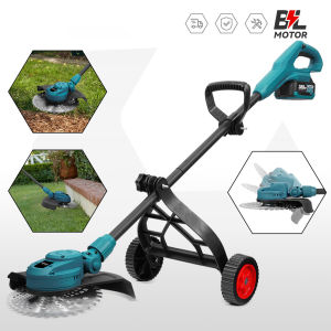 10 Inch Brushless Electric Lawn Mower Grass Cordless Trimmer Garden Trimmer Power Tool For Makita 18V Battery